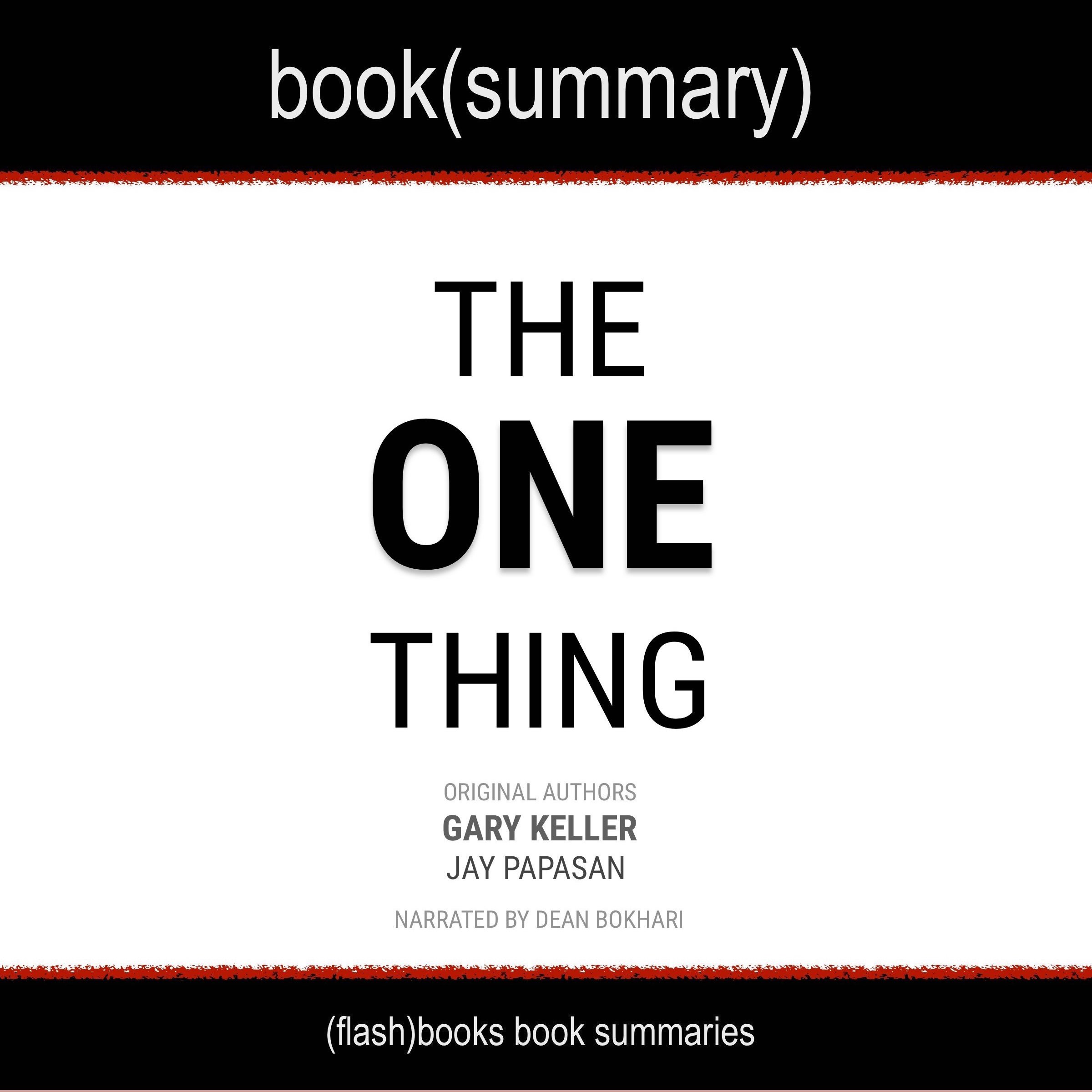 The_One_Thing_Audiobook_Cover