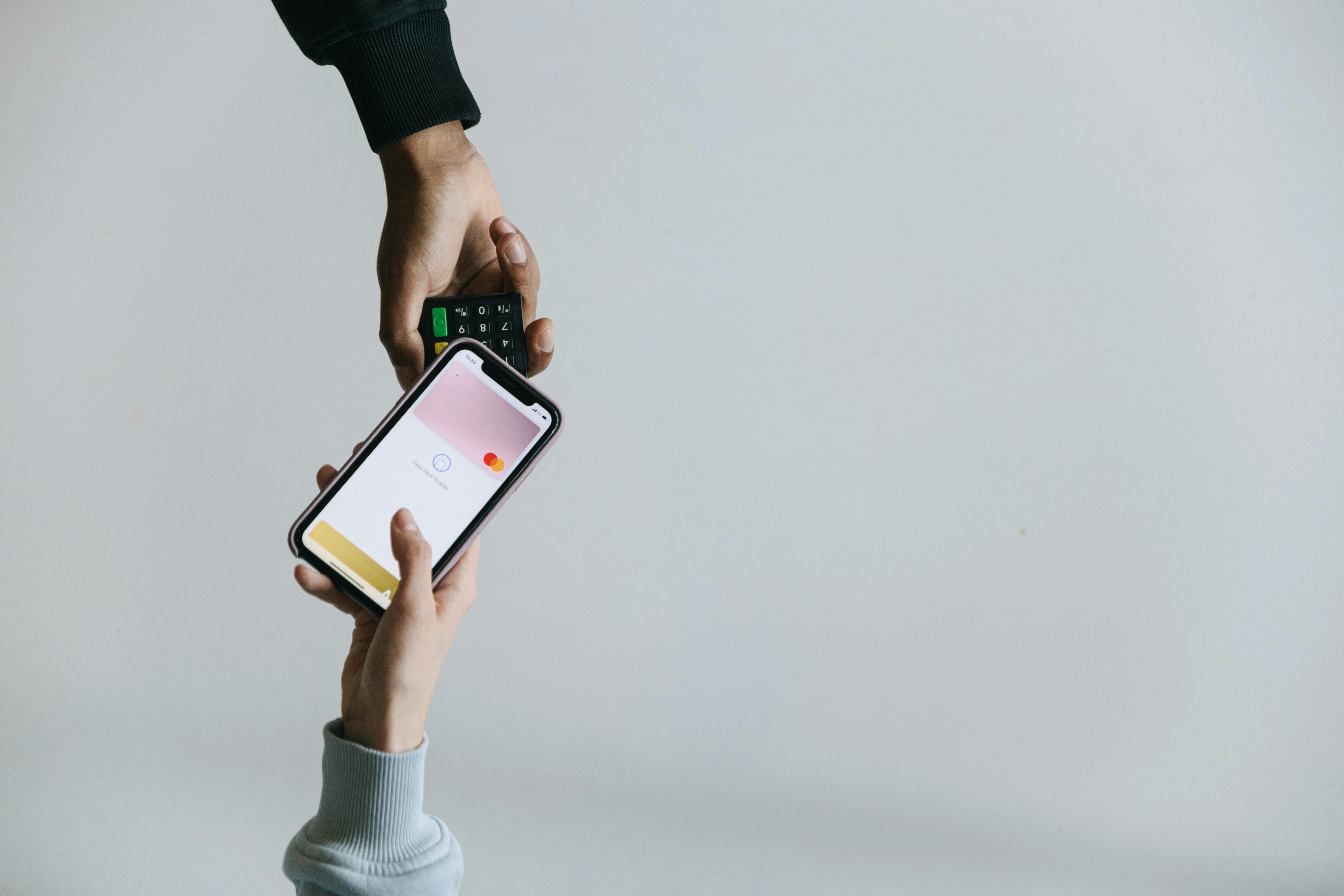 a-person-paying-using-a-smartphone