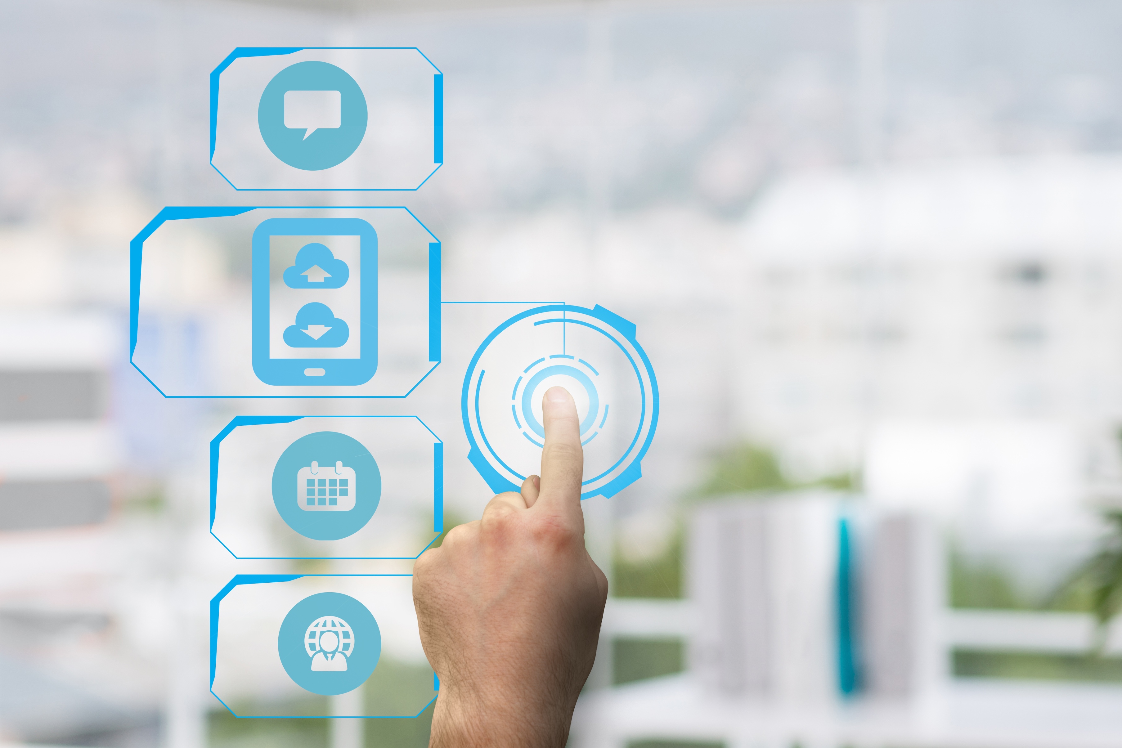 finger-pressing-button-air