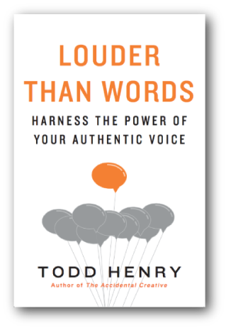 louder than words todd henry