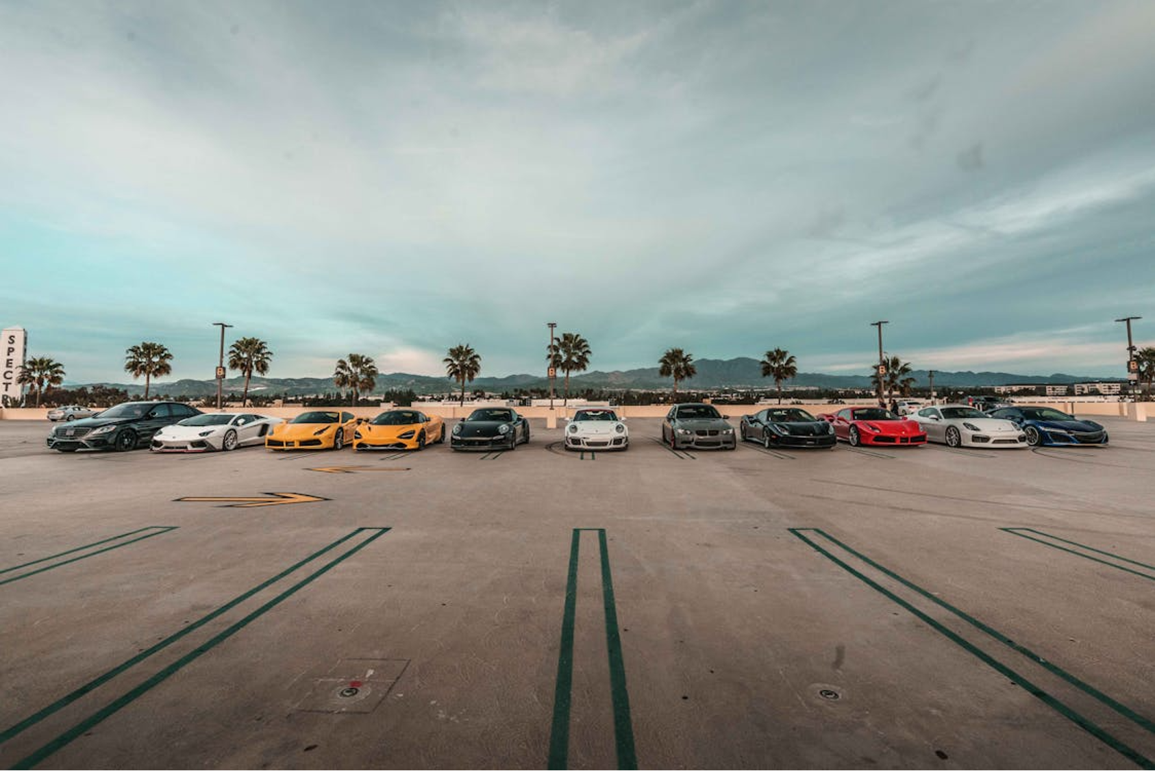 luxury-cars-parked-on-parking-area
