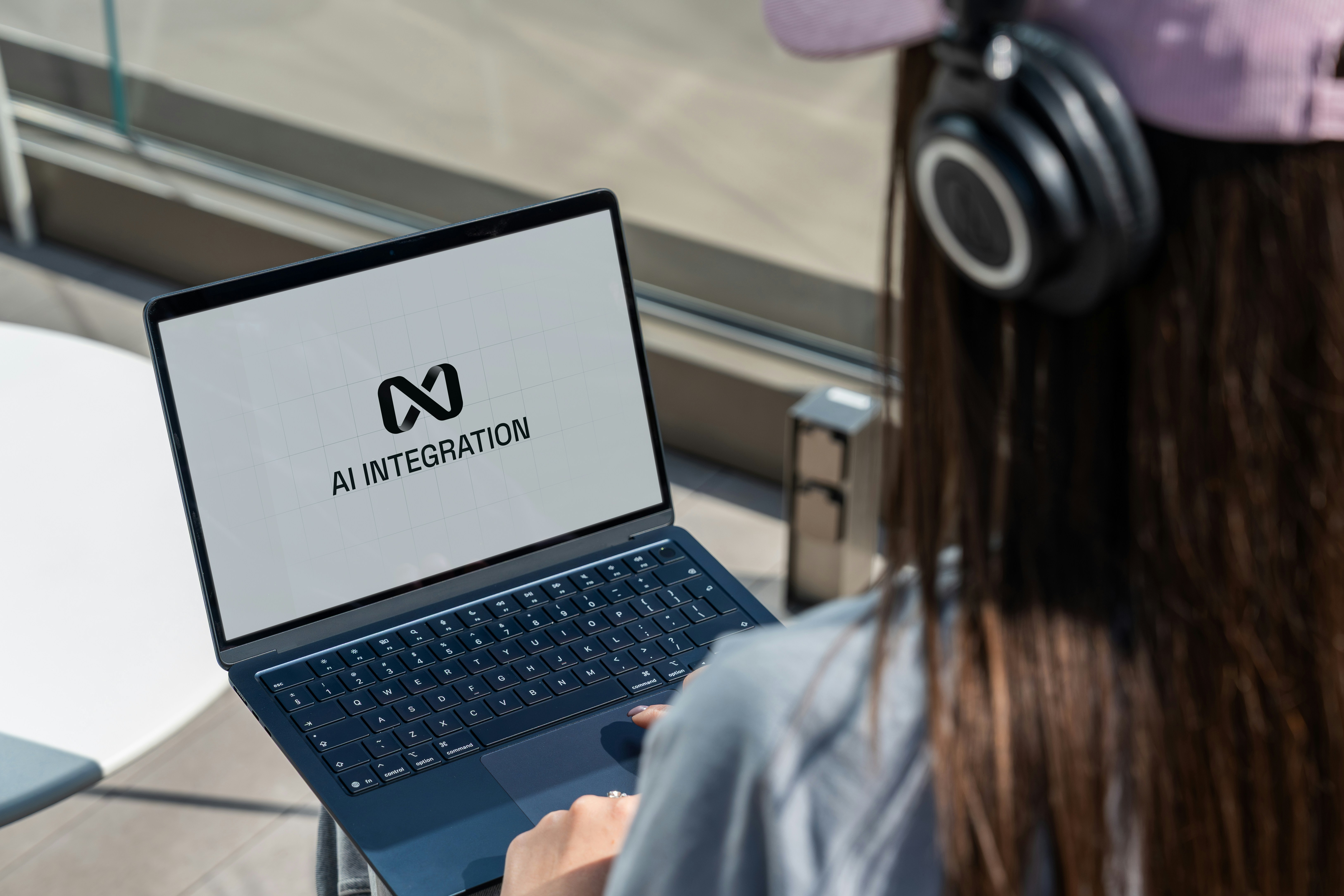 person-using-laptop-with-ai-integration-logo-displayed