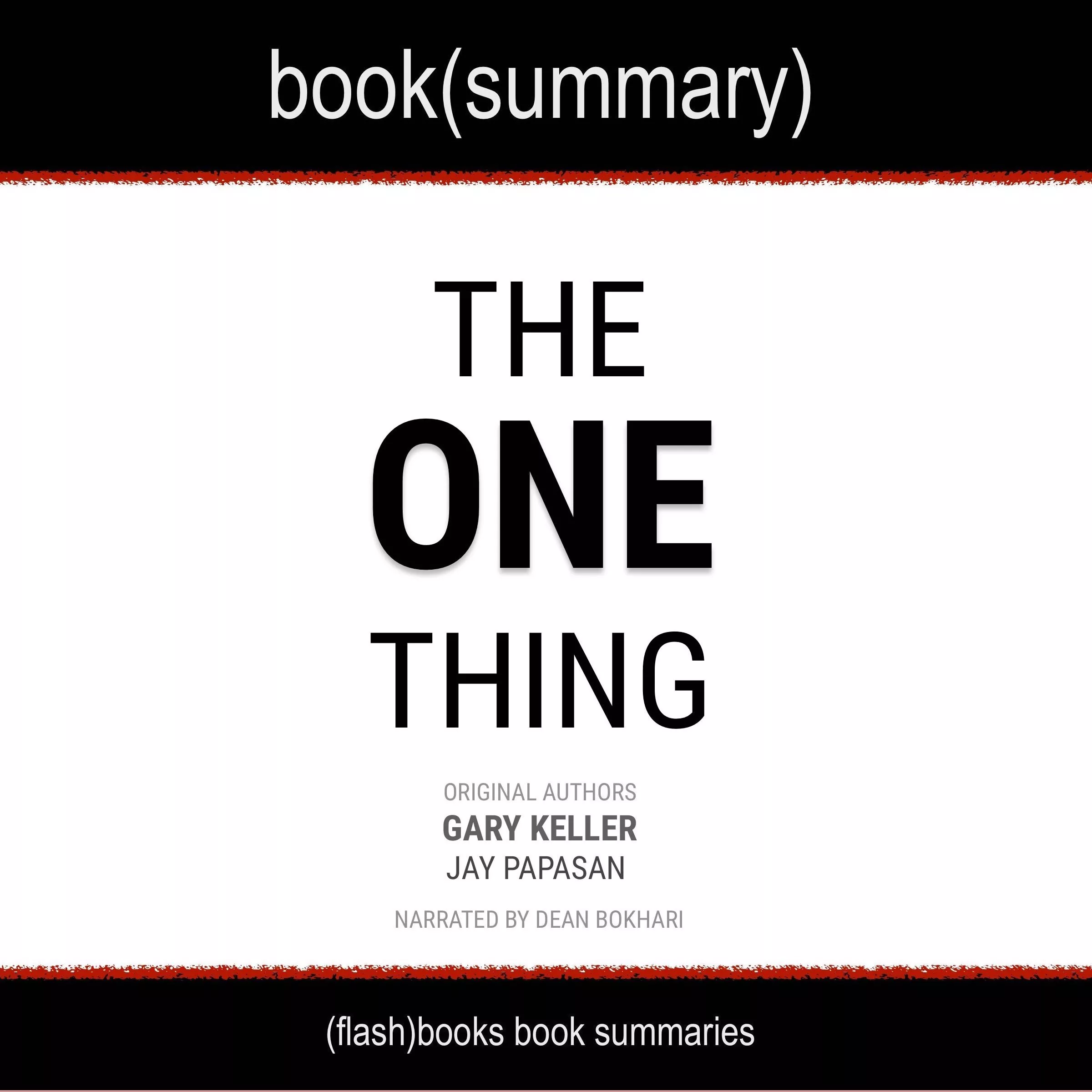 The_One_Thing_Audiobook_Cover