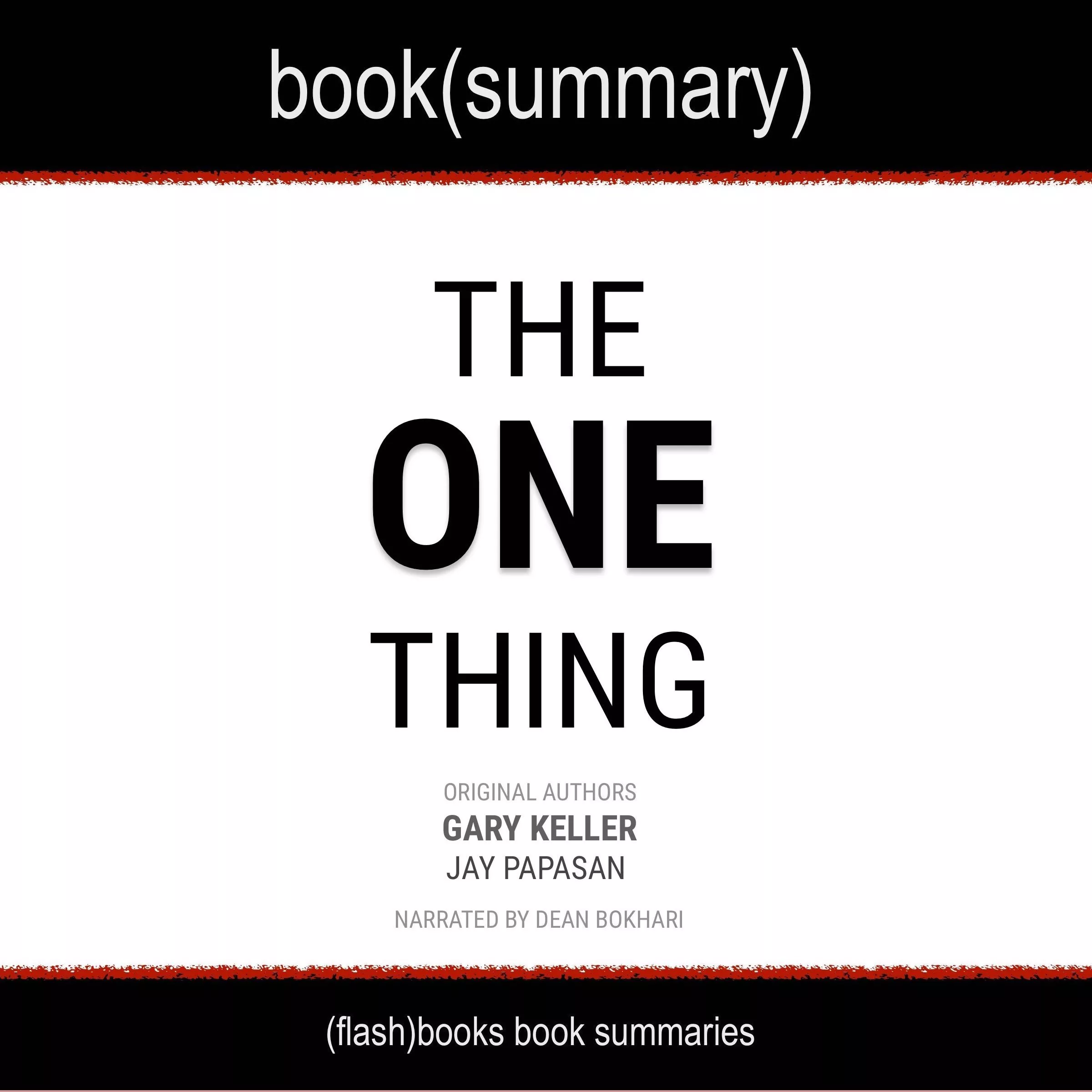 The One Thing Book Summary The_One_Thing_Audiobook_Cover